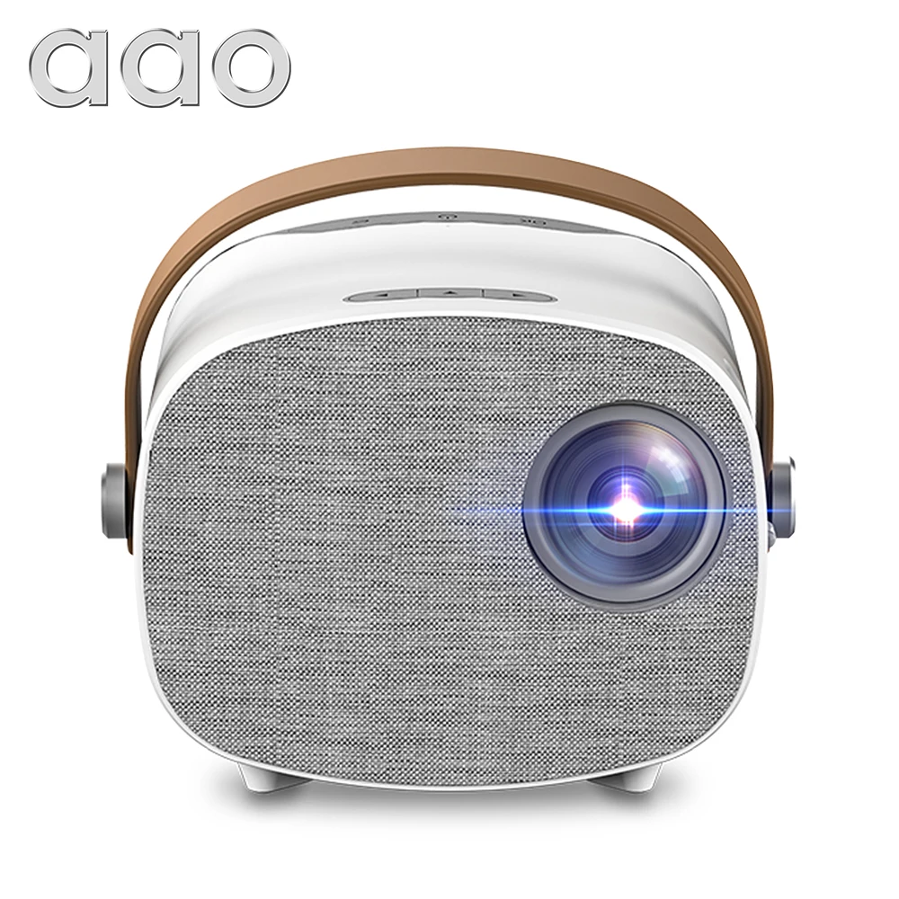 

AAO YG230 Mini Projector PK YG300 YG310 Portable for 1080P Video Beamer Home Theater WiFi Multiscreen Media Player Child Gift