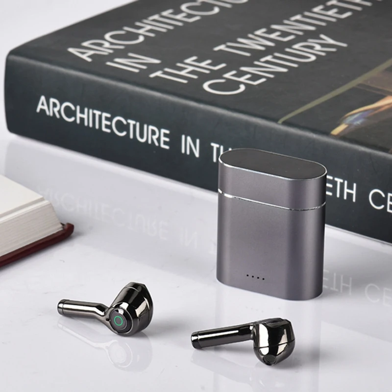 

RISE-Bluetooth 5.0 Earphone TWS True Wireless Noise Reduction Earphone In-Ear Waterproof Sports Earphone