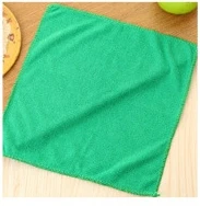 green 5 шт./компл. протирочные салфетки из микрофибры для мытья Полотенца Duster инструменты для уборки дома 27,5*27,5 см - Цвет: green