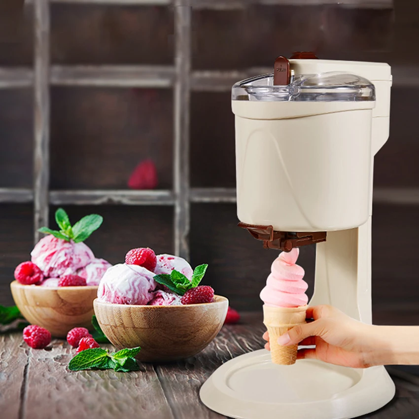 BL-1000 Ice Cream Machine Fully Automatic Fruit Ice-cream Maker Mini Household Electric Homemade Smoothie Child Favorite 220V