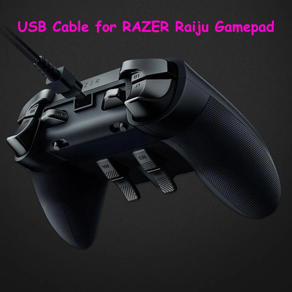 USB кабель для RAZER Raiju игровой контроллер 2 м провода геймпад аксессуары
