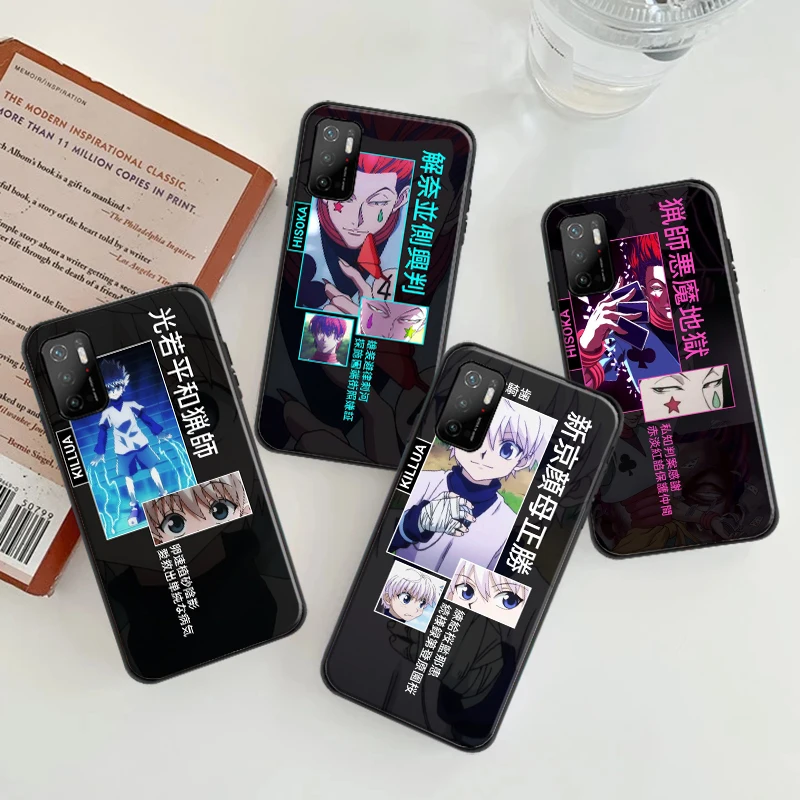 

Phone Cover For Xiaomi POCO F3 GT X3 Pro X3 GT M3 M3 Pro X3 X3 NFC Hisoka Hunter X Hunter Killua Zoldyck Anime Case Funda