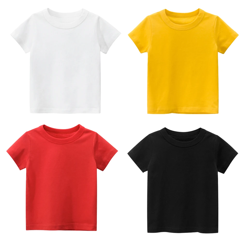 Рубашка-поло для мальчиков летняя хлопковая одежда с коротким рукавом Детская