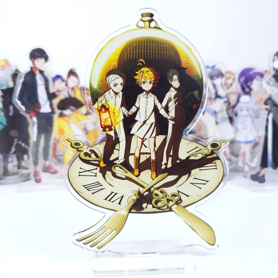 Аниме обетованная Neverland Yakusoku no Эмма Рей Норман Косплей акриловая подставка