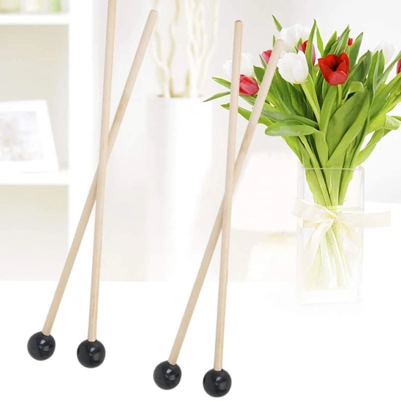 Деревянные палочки Marimba 4 шт. прочная клавиатура барабанные перкуссионные