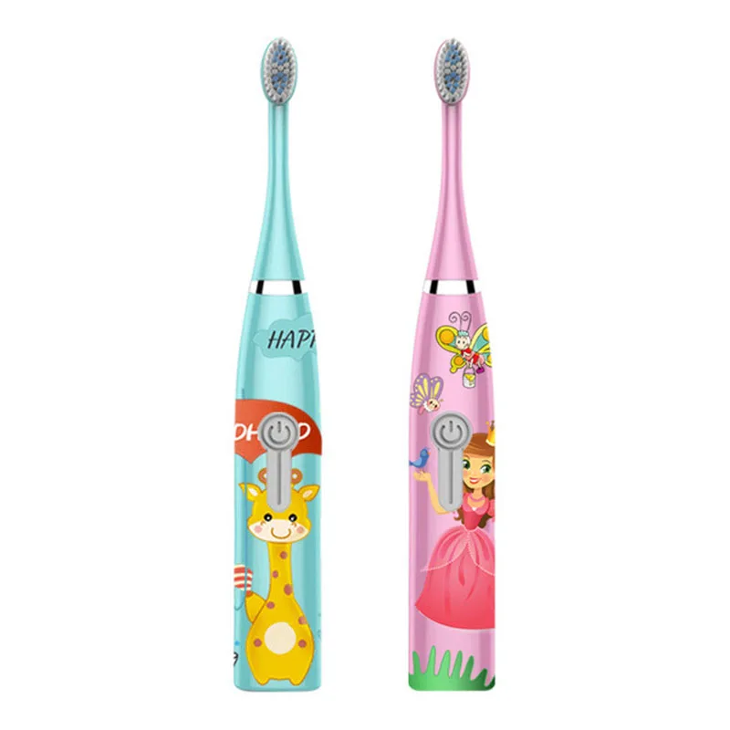 Профессиональный ребенок Sonic электрическая зубная щетка качественная детская 2