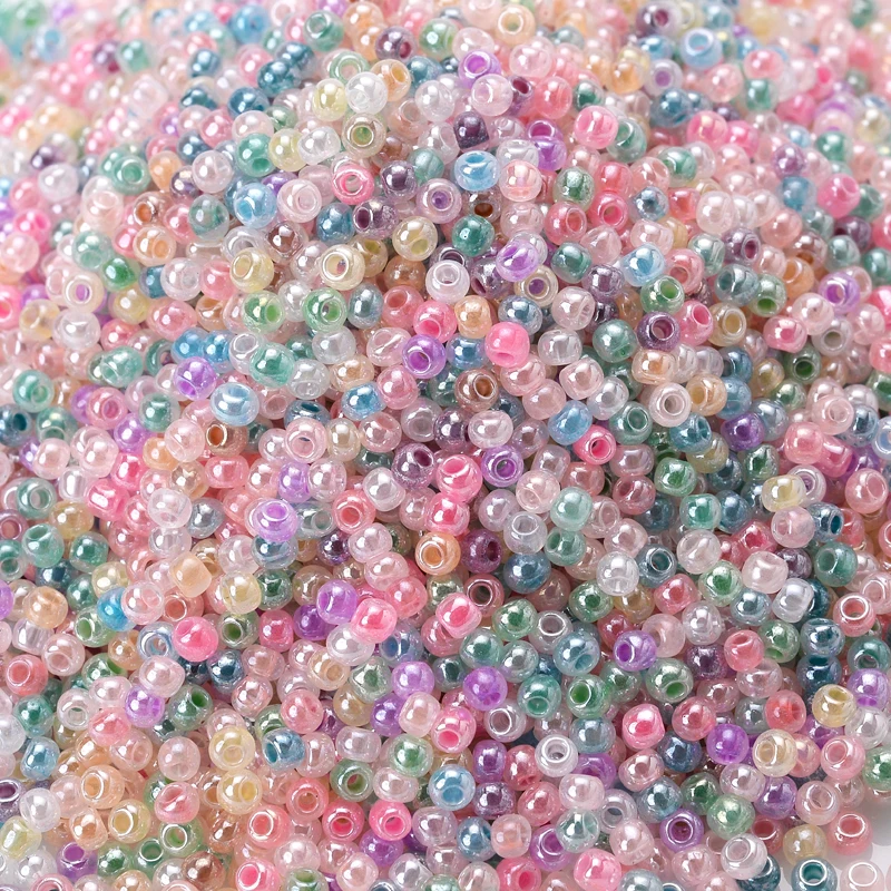 

1000Pcs/Lot 2mm Charm Czech Glass Seed Beads DIY Bracelet Necklace Beads For Jewelry Making DIY Earrings Necklace Accessories