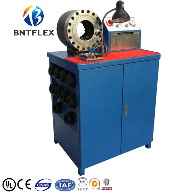 

high stand 1/4 inch to 2 inch 4SP price crimping hose machine hydraulic hose crimper