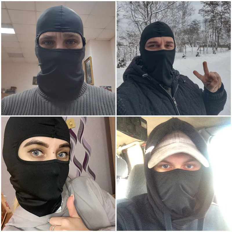 2021 Балаклава для мужчин и женщин мужские шапки шапочки облегающая шапка капюшон