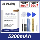 Аккумулятор 5300 мАч HB366481ECW для телефона Huawei Ascend P9 P10 Lite Honor 8 5C EVA-L09 Y6 II DL00 WAS-L03T LX2J