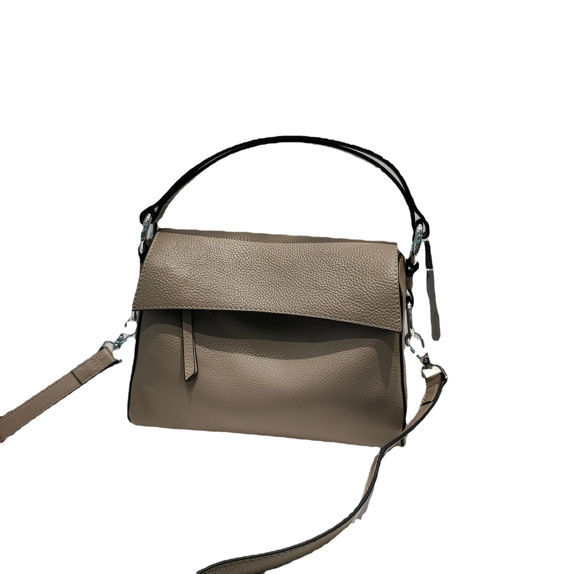 

High Quality Genuine Leather Retro Portable Shoulder Messenger Bag Large Capacity Tote Bags for Women Comutter Bags Luxury