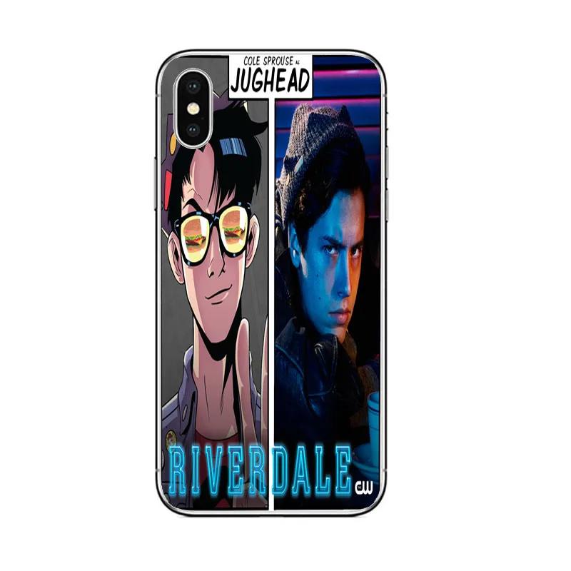 Американский ТВ ривердейл Jughead Jones Woz здесь Жесткий Чехол для ПК Apple iPhone 5 5S SE 6 6S 7 8P