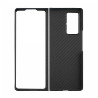 carbon fiber ultra thin phone case for samsung z fold 2 protective cover real carbon fiber phone case