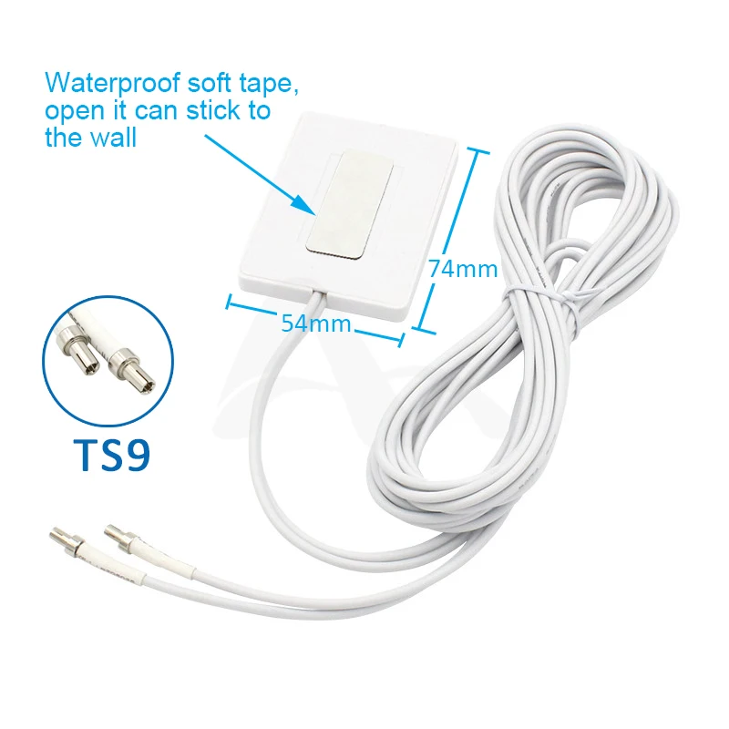 3G 4G маршрутизатор Антенна панель 4g LTE антенна с TS9 CRC9 SMA разъем 3 м кабель для Huawei USB