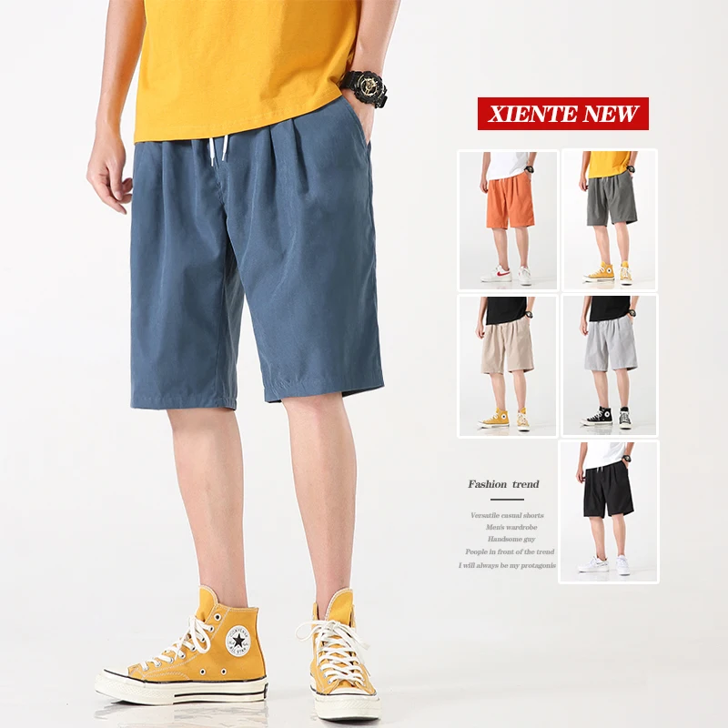 

2021 Summer New Drawstring Shorts Men Casual Jogger sweathshorts plus size Workout Gym High Quality Shorts SJ96978