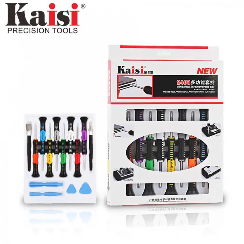 Kaisi Precision 16 в 1 Набор отверток инструмент для ремонта мобильных телефонов для ноутбуков/мобильных телефонов/ПК