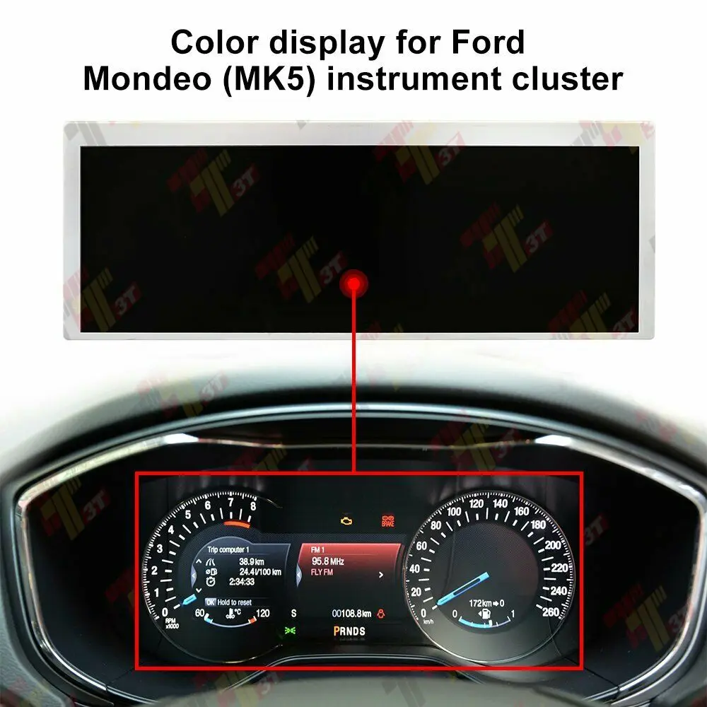 Sharp Color LCD Display for Ford Mondeo MK5 Speedometer Instrument Cluster Screen Pixel Repair | Автомобили и мотоциклы