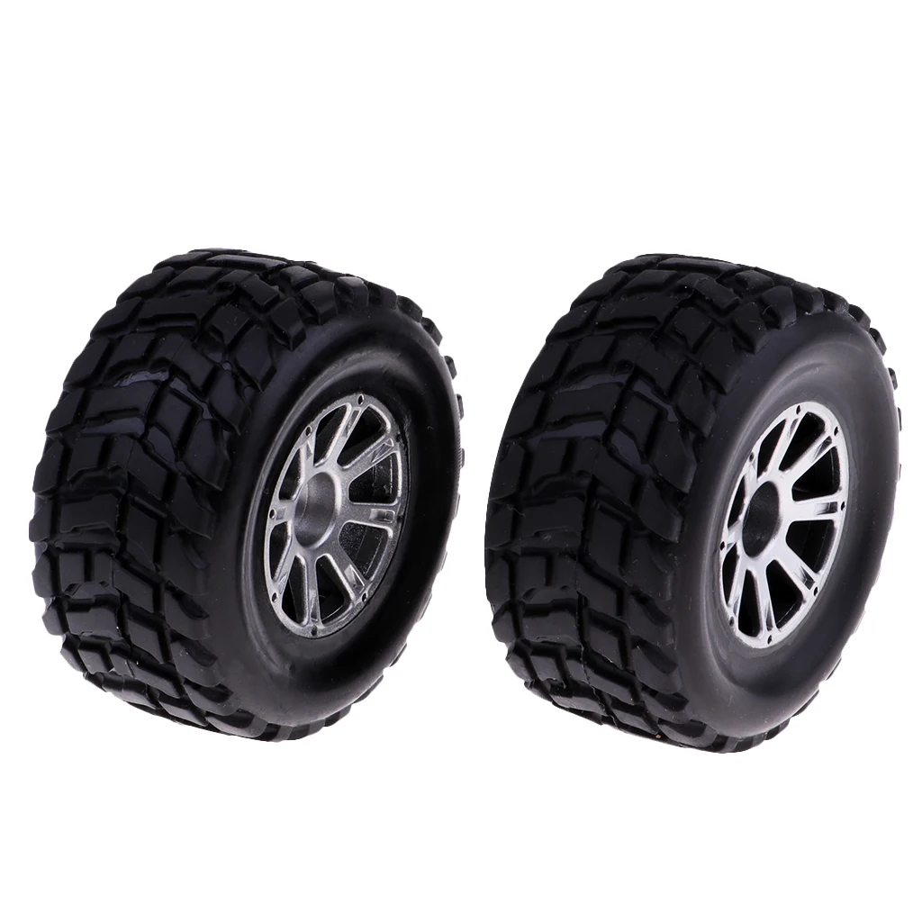 2 шт. 1/18 4WD RC Buggy правая покрышка шины для Wltoys A969 моделей радиоуправления|Детали и