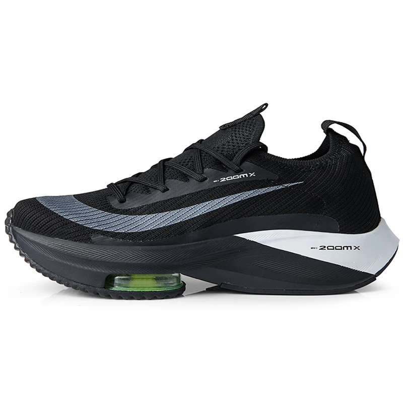 Zoomx Alphafly 4% дышащие удобные мужские кроссовки для бега Zoom Tempo Next Flyease черные