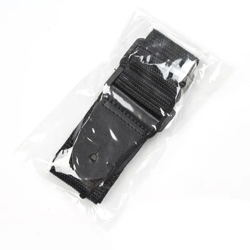 gitarre strap leder kopf einstellbare schulter gurt für gitarre elektrische gitarre bass gitarre teile zubehör schwarz neue free global ship