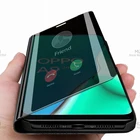 Чехол-книжка для oppo a9 роскошное умное зеркало, 2020, с подставкой, для oppo a9, a5 2020, a92020, a52020