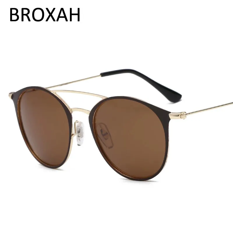 Солнечные очки в металлической оправе UV400 женские роскошные поляризационные