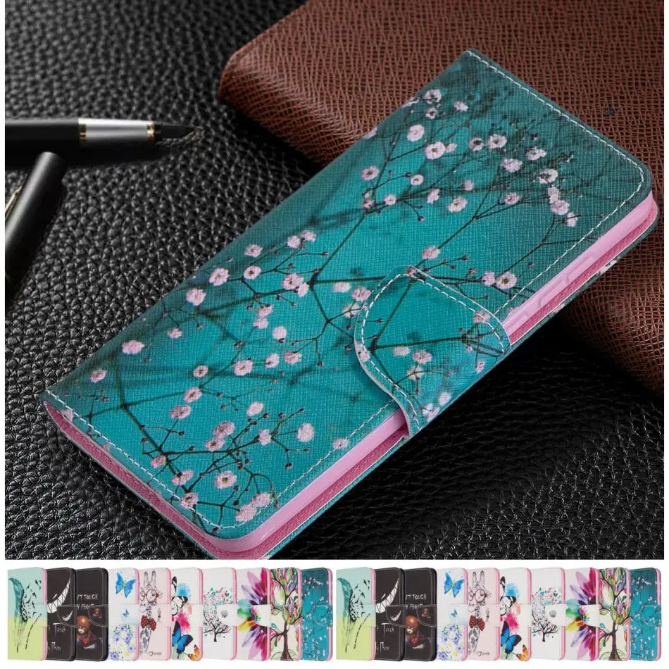 Чехол бумажник для Samsung Note 8 9 10 S8Plus S10 E S20 Plus J530 J7 Pro|Чехлы-портмоне| |