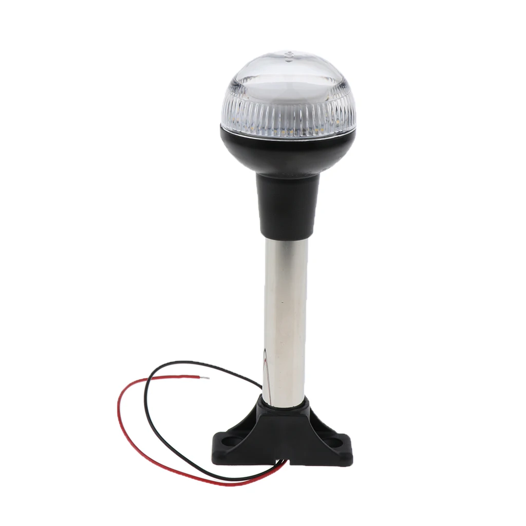 Круглая форма Splashproof 360 ° теплый белый светодиод 12V морская яхта навигация якорь