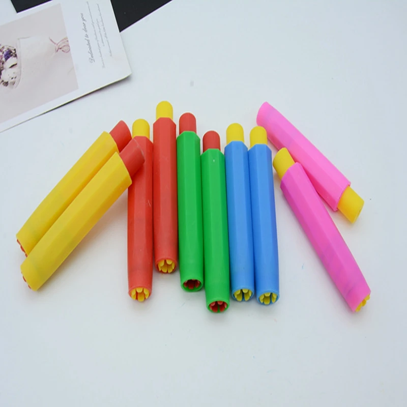 5 шт. здоровья нетоксичный Мел Держатель мел клип Красочные мела держатели чистый