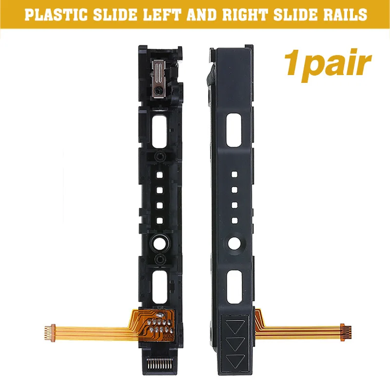 

Slider Rail Game Parts For Nintendo Switch Joy-Con with Flex Repair Left/Right Slider Change Accessories 1 Pair Slider Rail