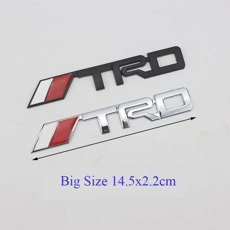 1 шт. металлические автомобильные аксессуары Эмблема багажника для Ford Toyota TRD |