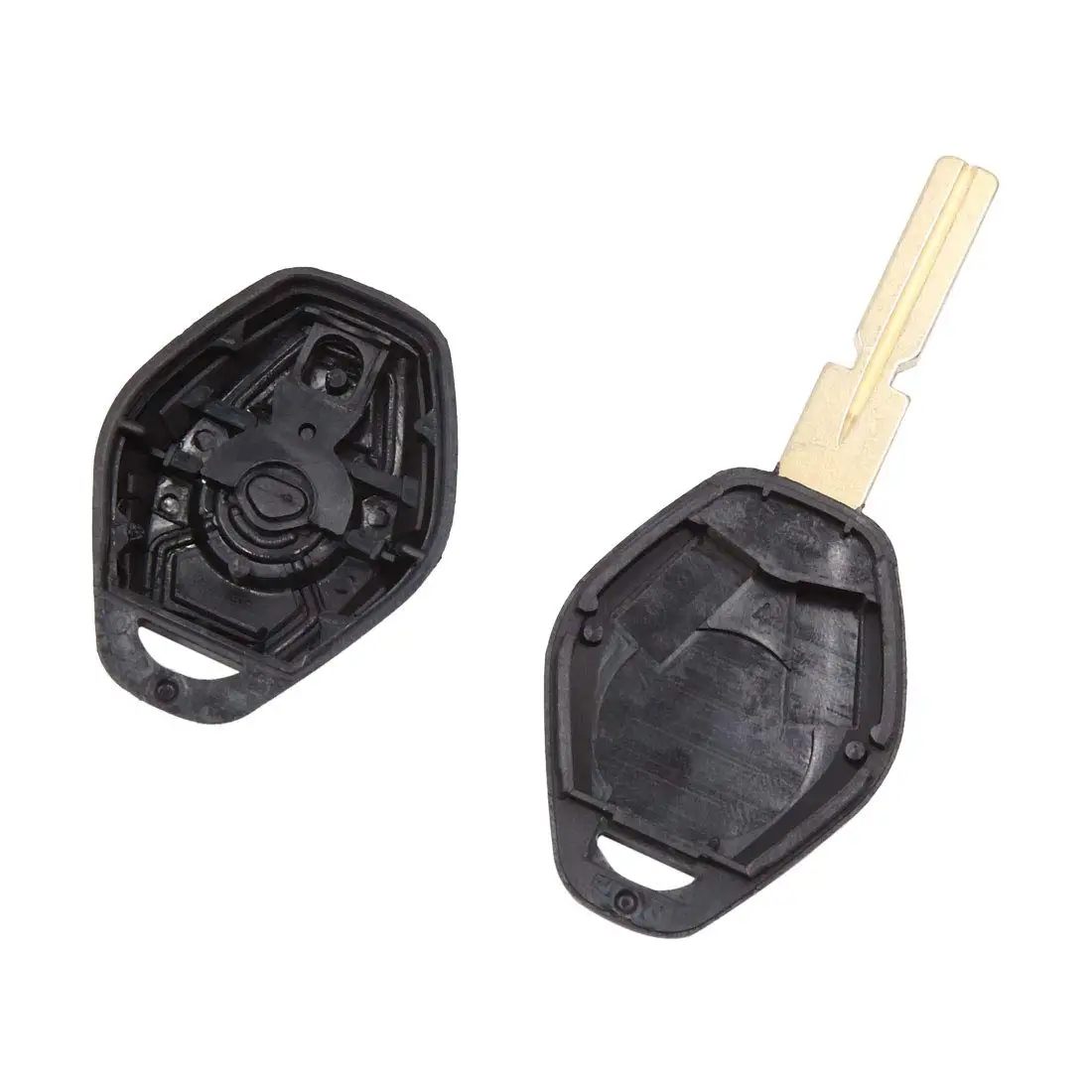 Новинка 3 кнопки неразрезанная вставка чехол для ключей с дистанционным