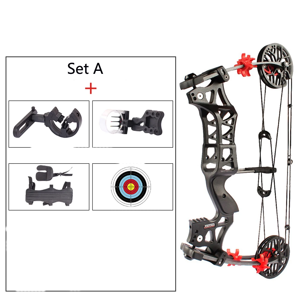

Outdoor 30-60 Lbs Archery M109e Composite Bow Steel Ball Bow Ibo 320fps Left And Right Hand Shooting Hunting Accessories