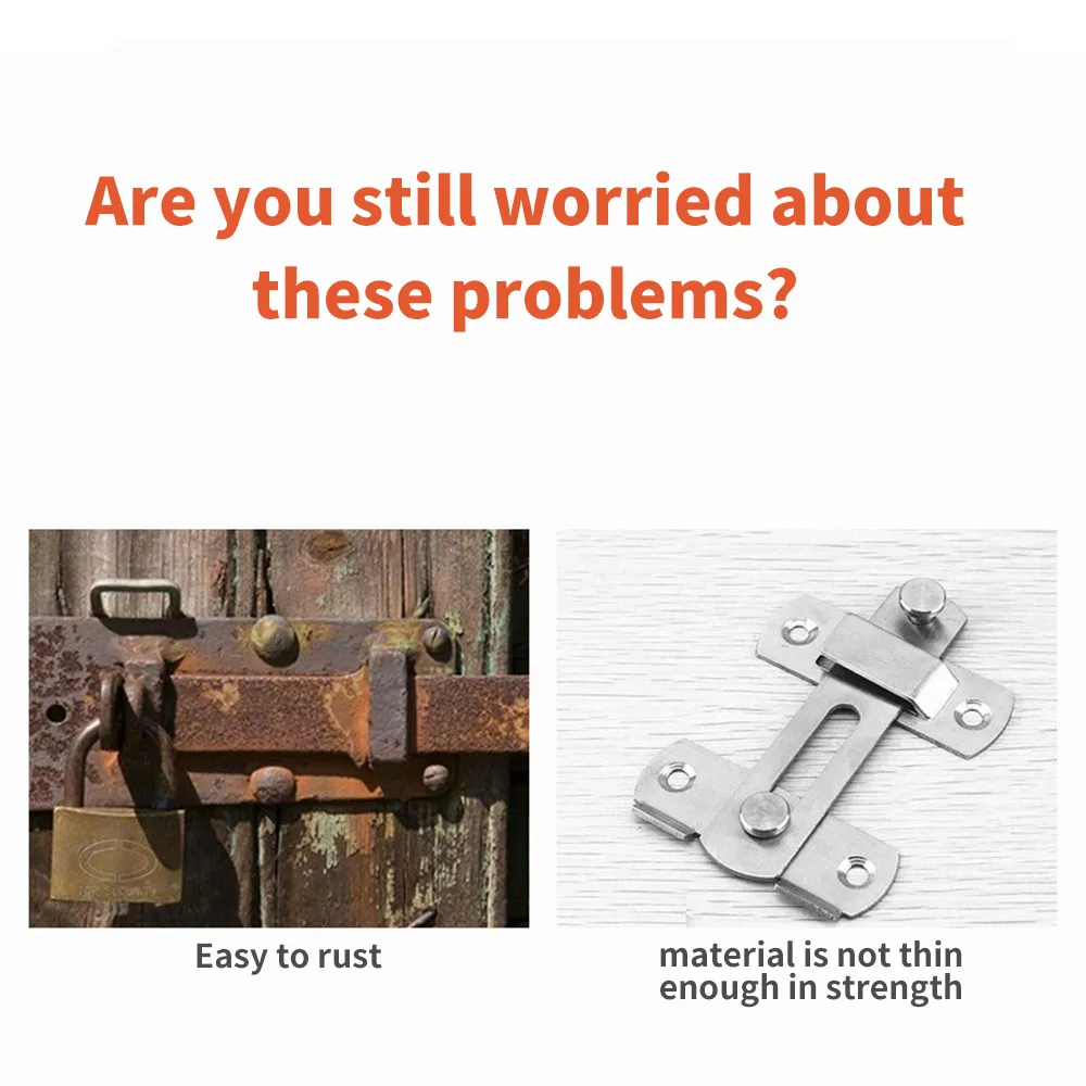 Пряжка под прямым углом 90 градусов из нержавеющей стали 304 замок с крючком/болт