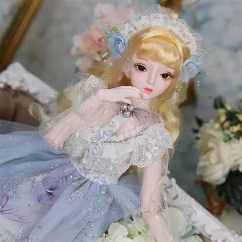 62 см BJD кукла 1/3 шарнир тела ручная роспись набор для макияжа с одеждой обувь ювелирные изделия и Подарочная коробка SD куклы высокого качества игрушка - Цвет: Official configurati