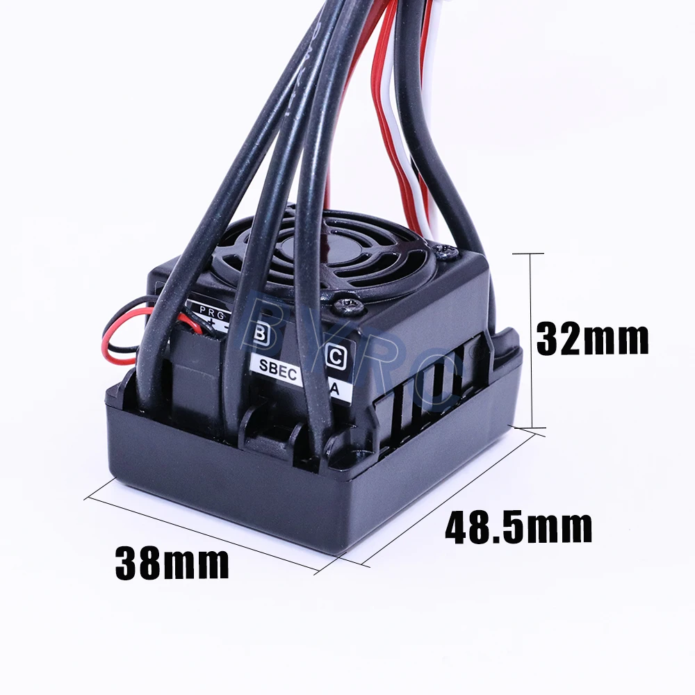 WP-10BL60-RTR HOBBYWING 60A водонепроницаемый ESC 2S 3S BEC 6V/3A бесщеточный Lipo NiMH для моделей