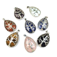 high quality natural stones pendant handmade creative exquisite charms for jewelry making diy reiki necklaces accessories