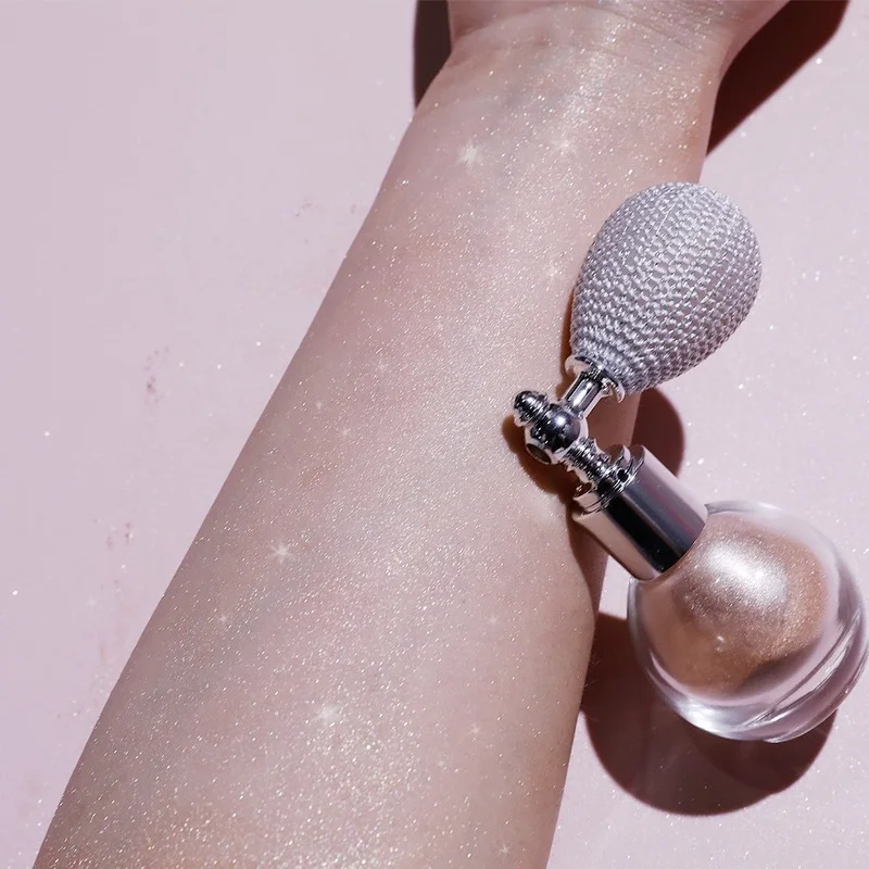 

Loose Powder Spray High Gloss Glitter Powder Spray Eye Shadow Air Bag Perfume Powder Face Makeup Highlight Makeup