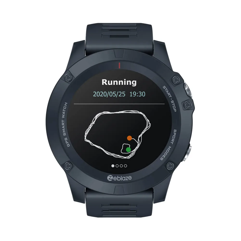 Zeblaze VIBE 3GPS пульсометр IP67 Водонепроницаемый Спортивный Bluetooth 4 0 Смарт часы GPS/GLONASS