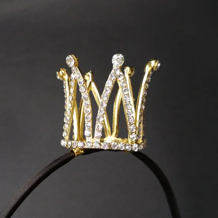 Model4 gold Корона дизайн свадебная тиара со стразами, кристаллами головной повязкой головной убор невесты ювелирные изделия Аксессуары для Для женщин - Окраска металла: Model4 gold