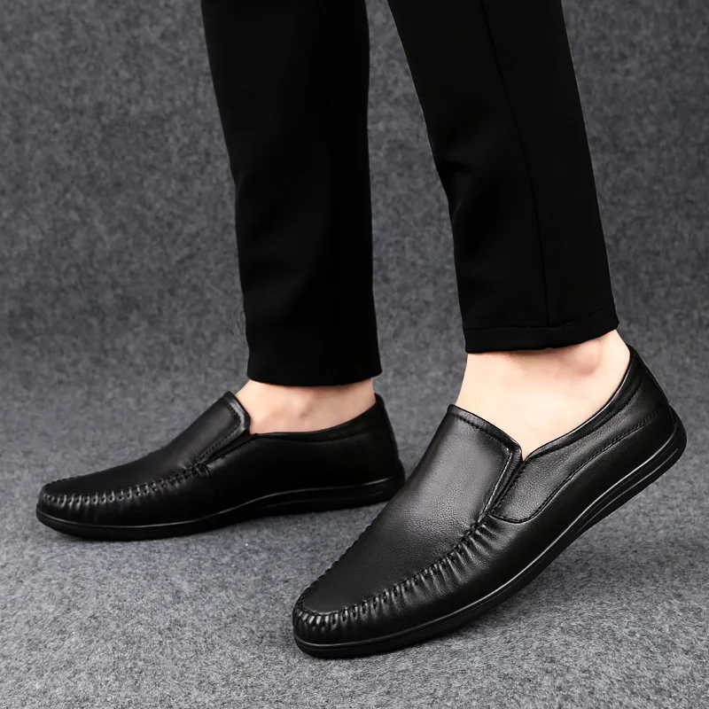 

Mens Shoes Men Designer Sneakers for Men Loafers Leather Genuine Leather Breathable Waterproof Luxury Shoes Men *90205