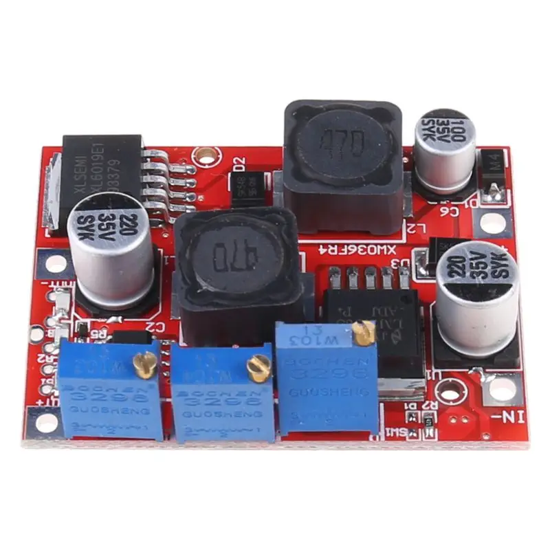DC LM2577S LM2596S понижающий модуль преобразователя Напряжения|down converter|buck boost dc-dcvoltage