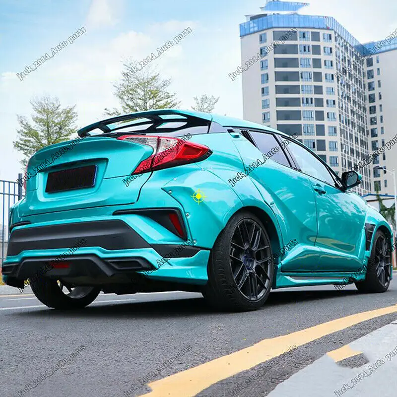 Для Toyota CHR C HR 2017 2018 ABS Брызговики отражатели колесо для бровей Неокрашенная крышка