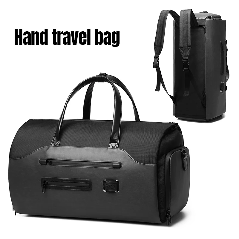 

OZUKO multifunctional men's suit storage travel bag 2020 new business handbag large capacity waterproof luggage bag shoe bag