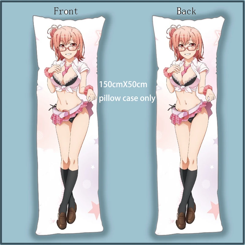 My Teen романтическая комедия Yukinoshita Yukino Dakimakura Чехол на подушку|Наволочка| |