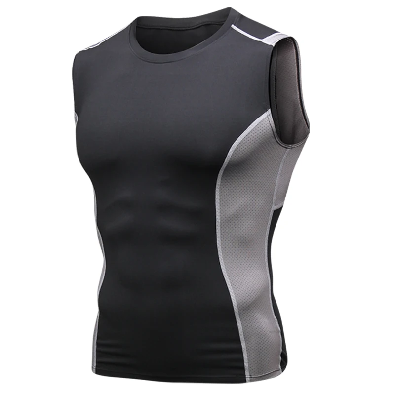 Мужские майки 3D обтягивающий жилет майка для бодибилдинга футболка тренажерного