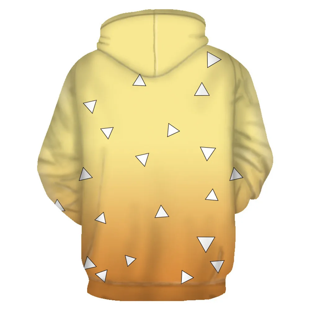 Агатсума зенитсу Толстовка аниме демон Slayer: Kimetsu no Yaiba Kanroji Mitsuri Kamado Tanjirou Nezuko для