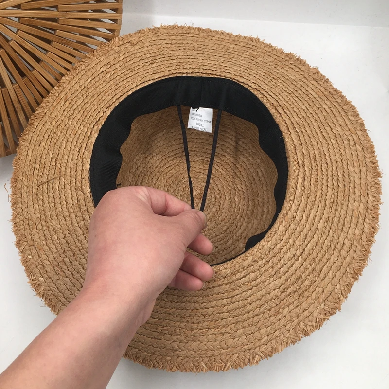 

Spring, summer, the new flat is natural straw hat brim sun hat han edition joker fashion tide beach resort is prevented bask in