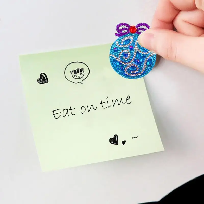 Рождество DIY алмазная живопись магнитные наклейки специальная форма полная