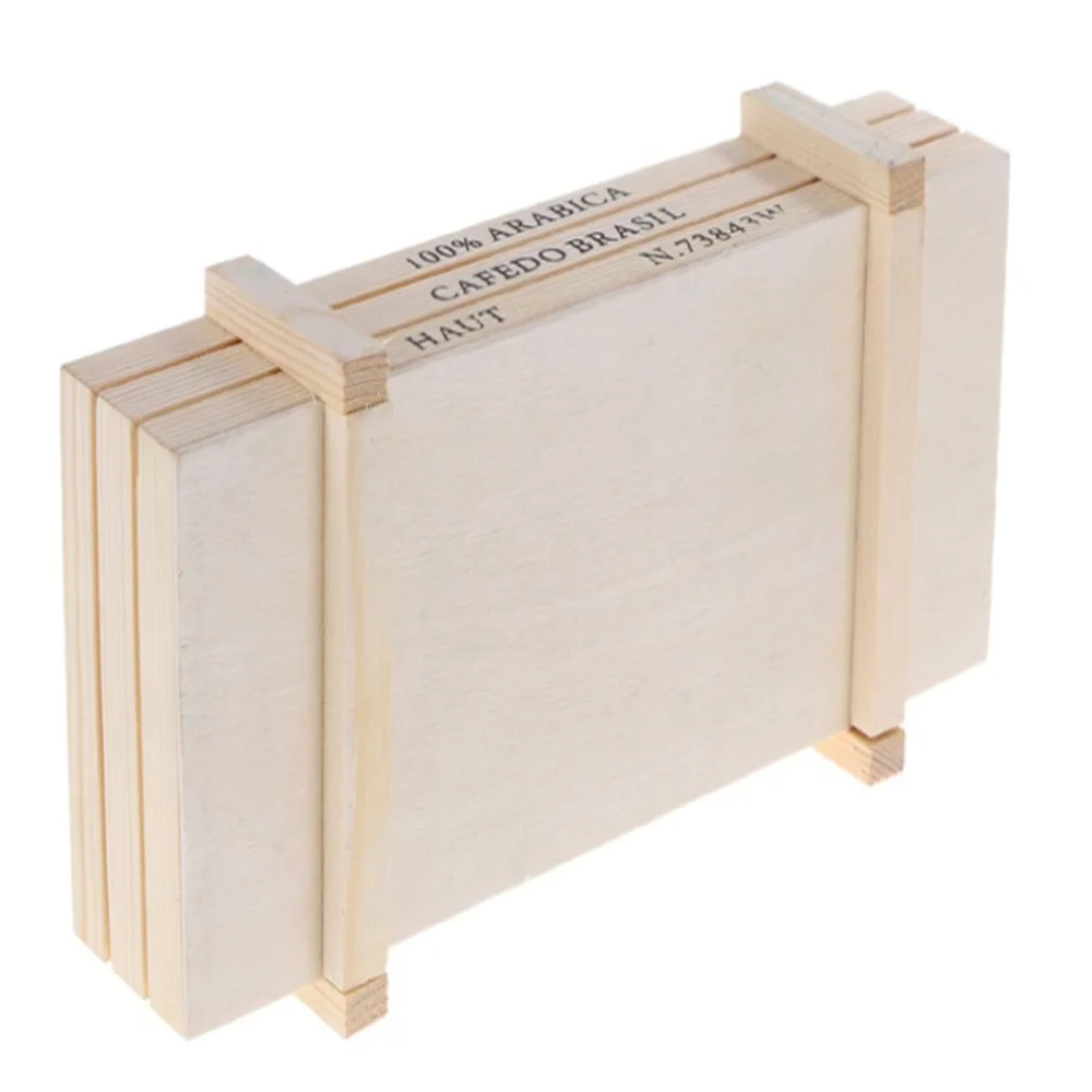 Горшок для садового растения декоративный винтажный суккулентный деревянный